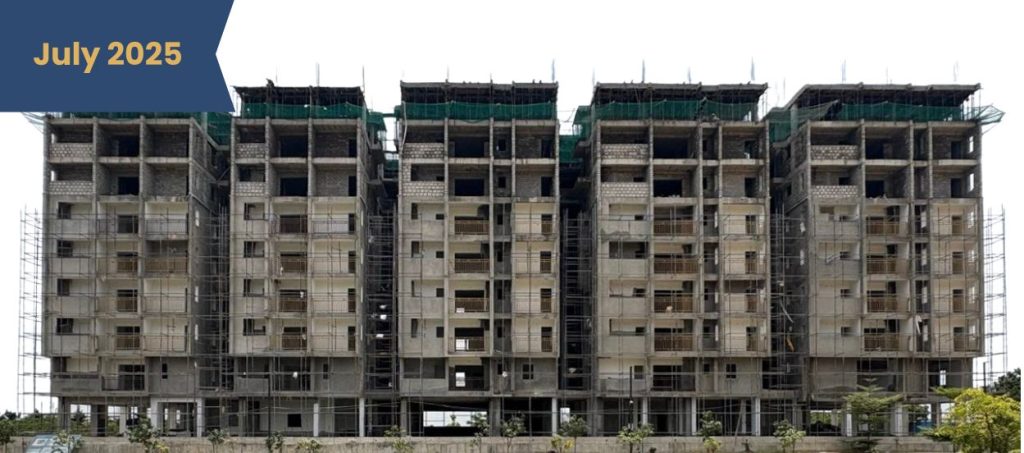 CSK Skyscape Apartments in Shamshabad Construction Progress July 2025