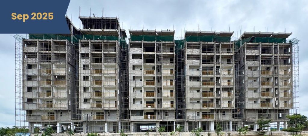 CSK Skyscape Apartments in Shamshabad Construction Progress September 2025